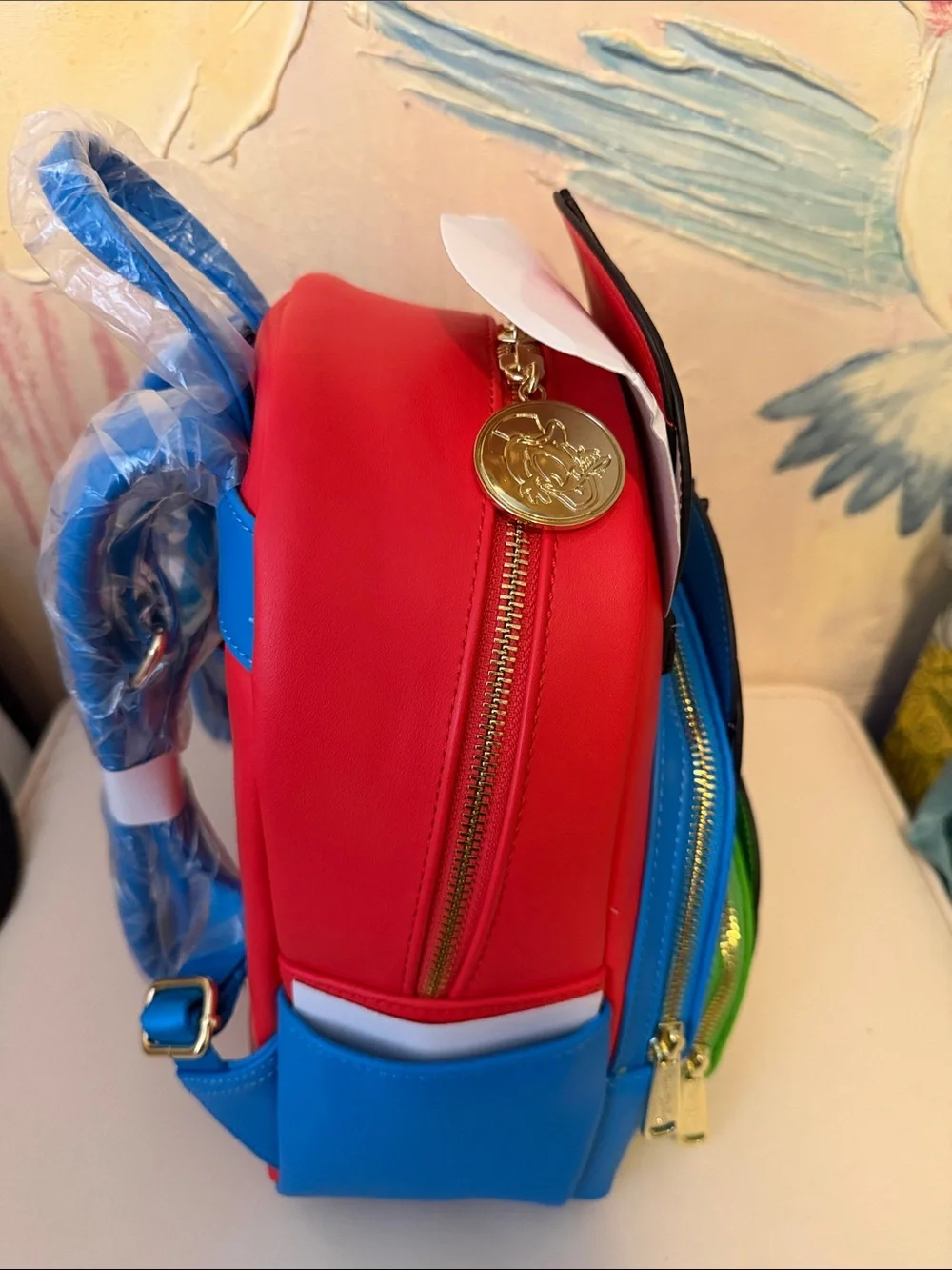 Donald Duck Huey Dewey Louie Trio Character Backpack - Hard Tag New!